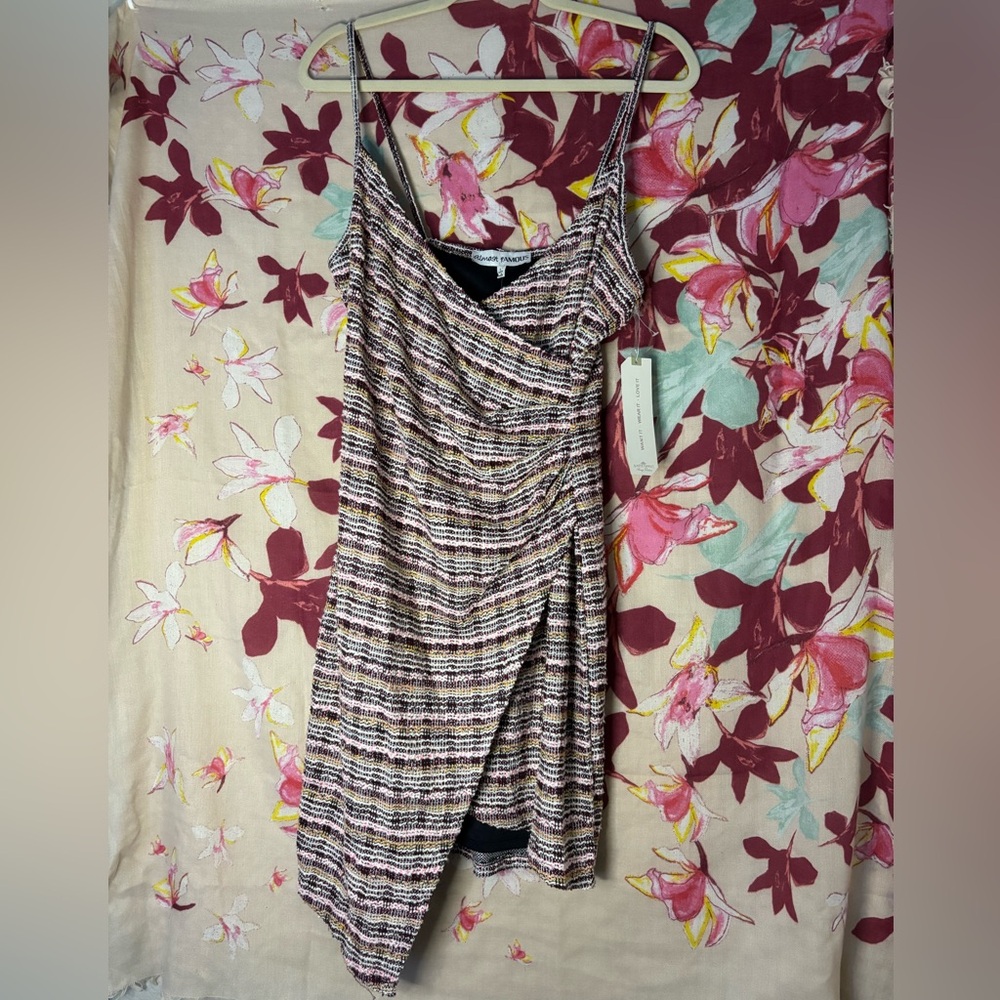 Multicolored Wrap Dress